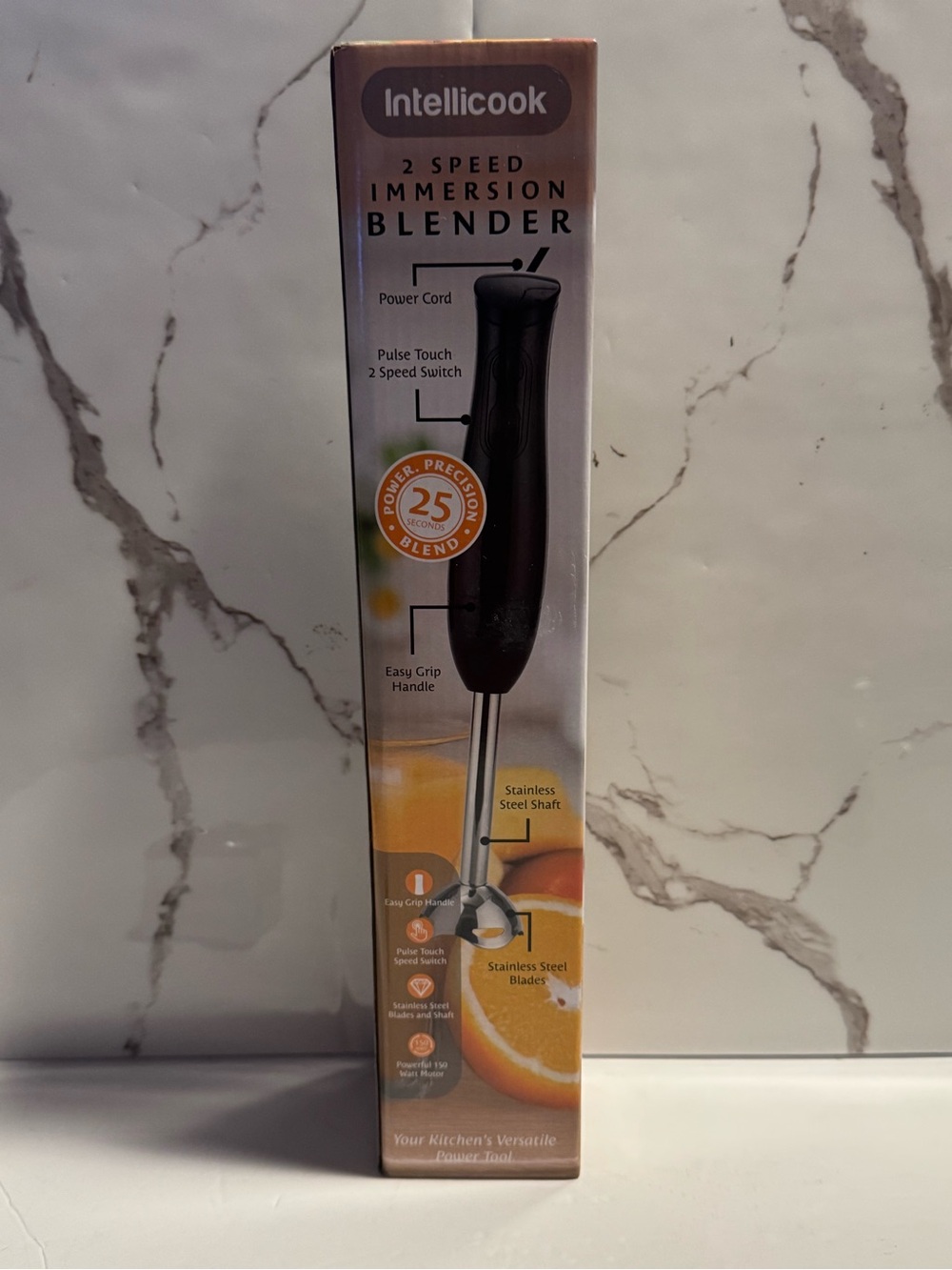 Black 2-Speed Immersion Blender
